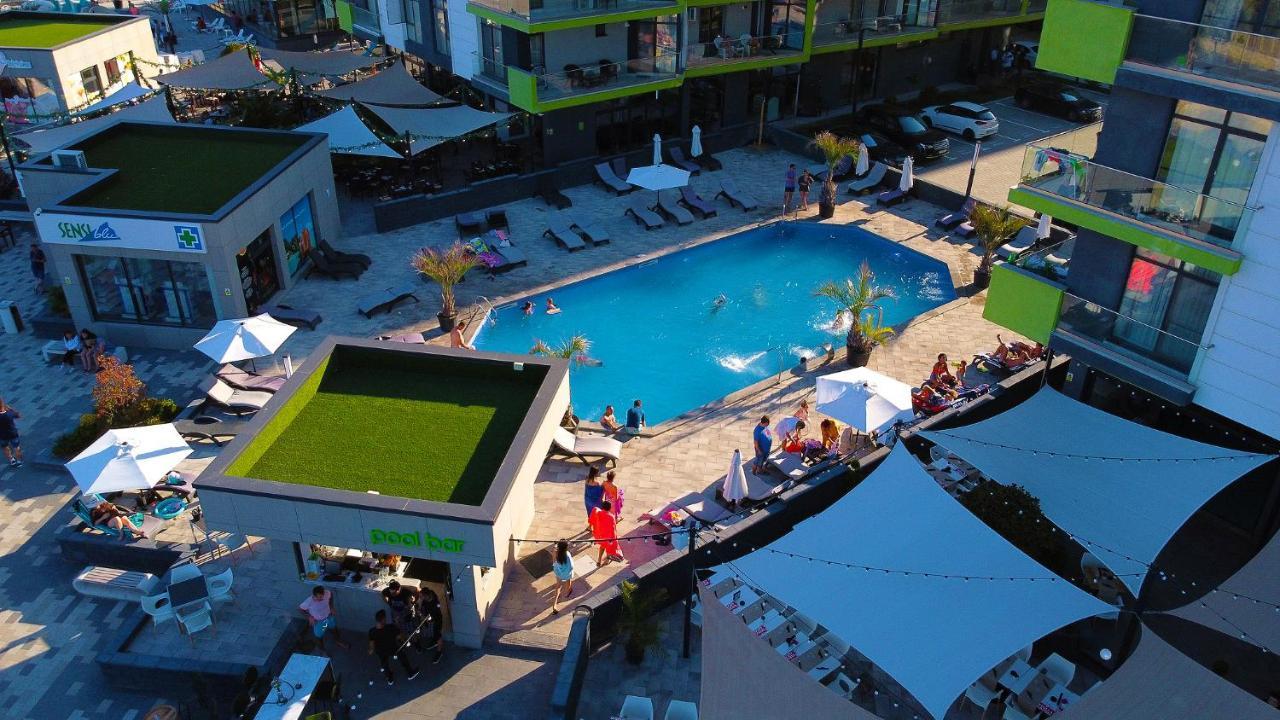 Cristalex Studio Aparthotel Pool & Spa Mamaia Nord Năvodari Екстериор снимка