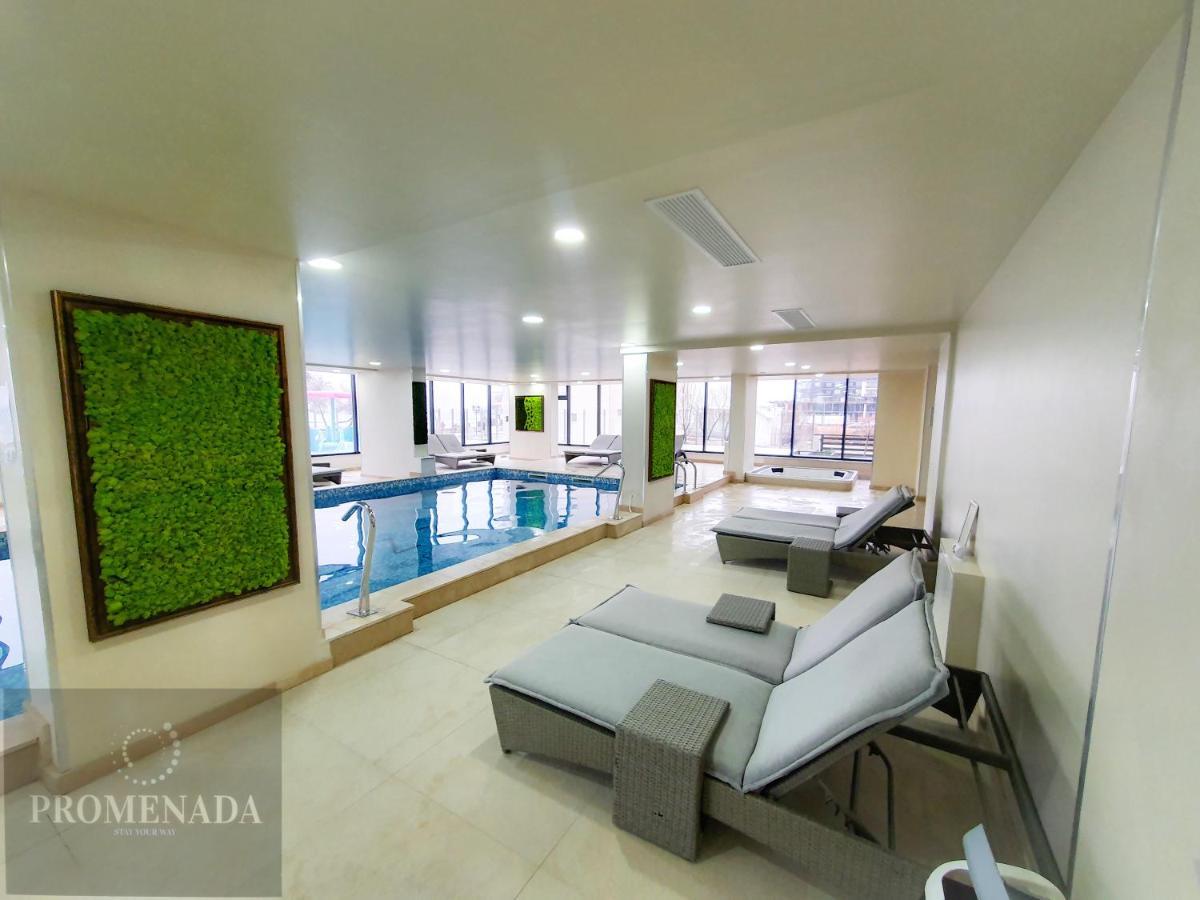 Cristalex Studio Aparthotel Pool & Spa Mamaia Nord Năvodari Екстериор снимка