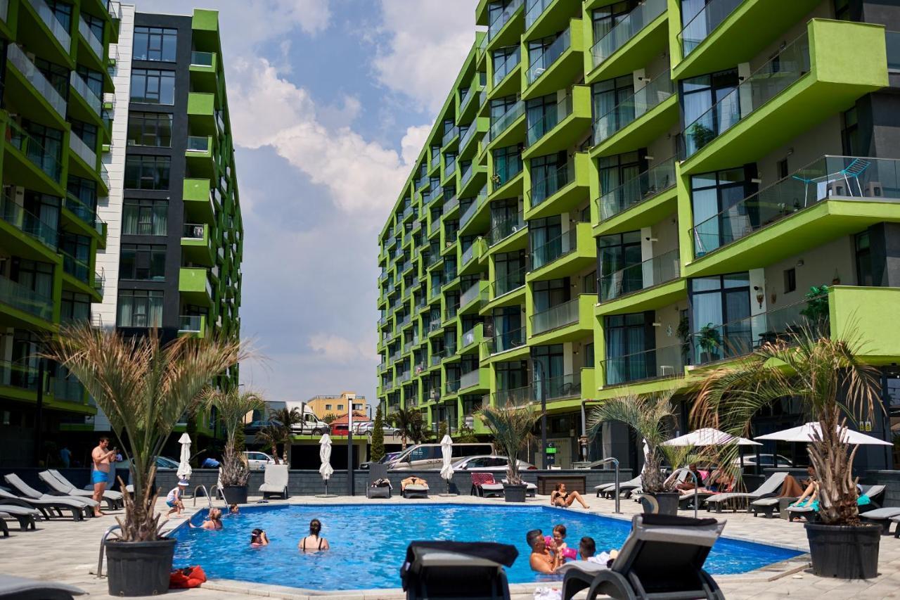 Cristalex Studio Aparthotel Pool & Spa Mamaia Nord Năvodari Екстериор снимка